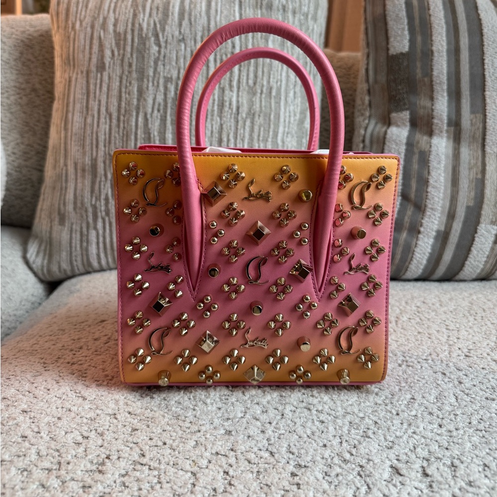 NWT Christian Louboutin Paloma Mini Spiked Bag - Picture 3 of 7